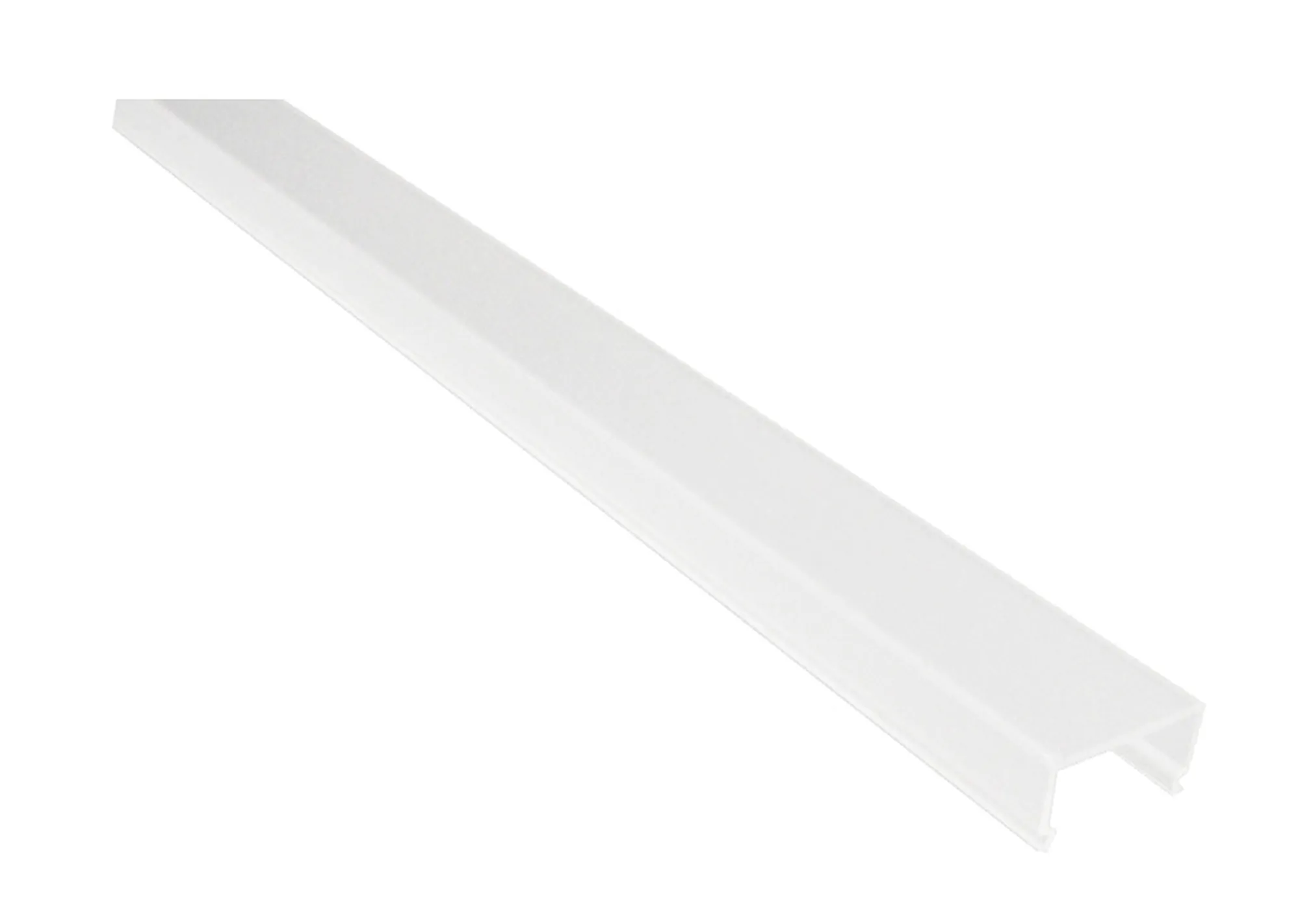 DA910034  Lin 2020S, 2m Flat U Frosted Diffuser Cover For DA900027 & DA900028 20mm Wide 85% Transmittance